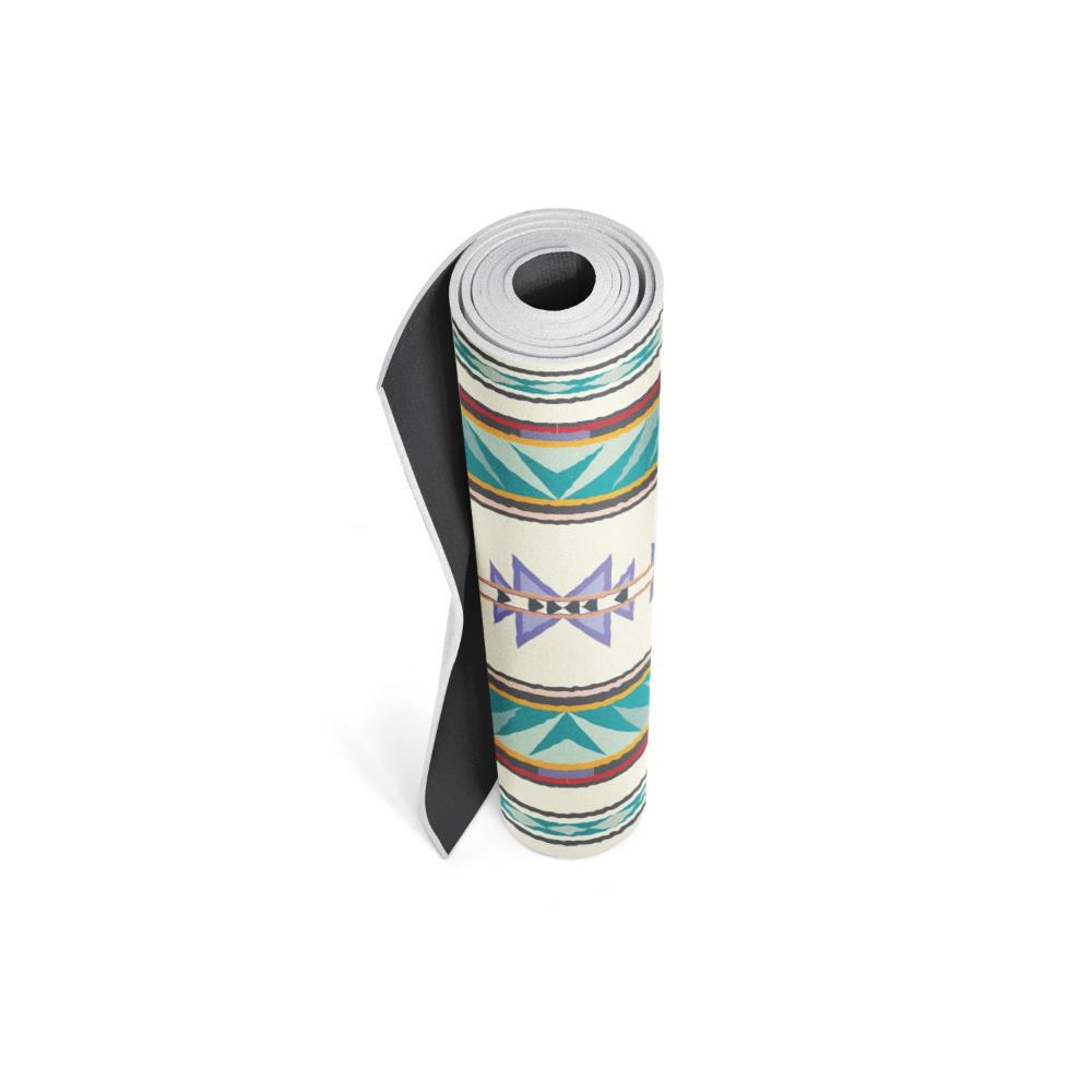 Pendleton X Yune Yoga Mat Turquoise Ridge 5mm