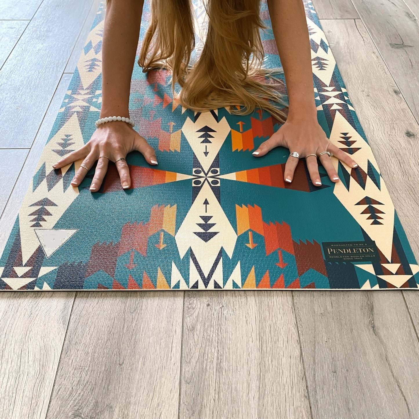 Pendleton X Yune Yoga Tucson Turquoise Mat 5mm