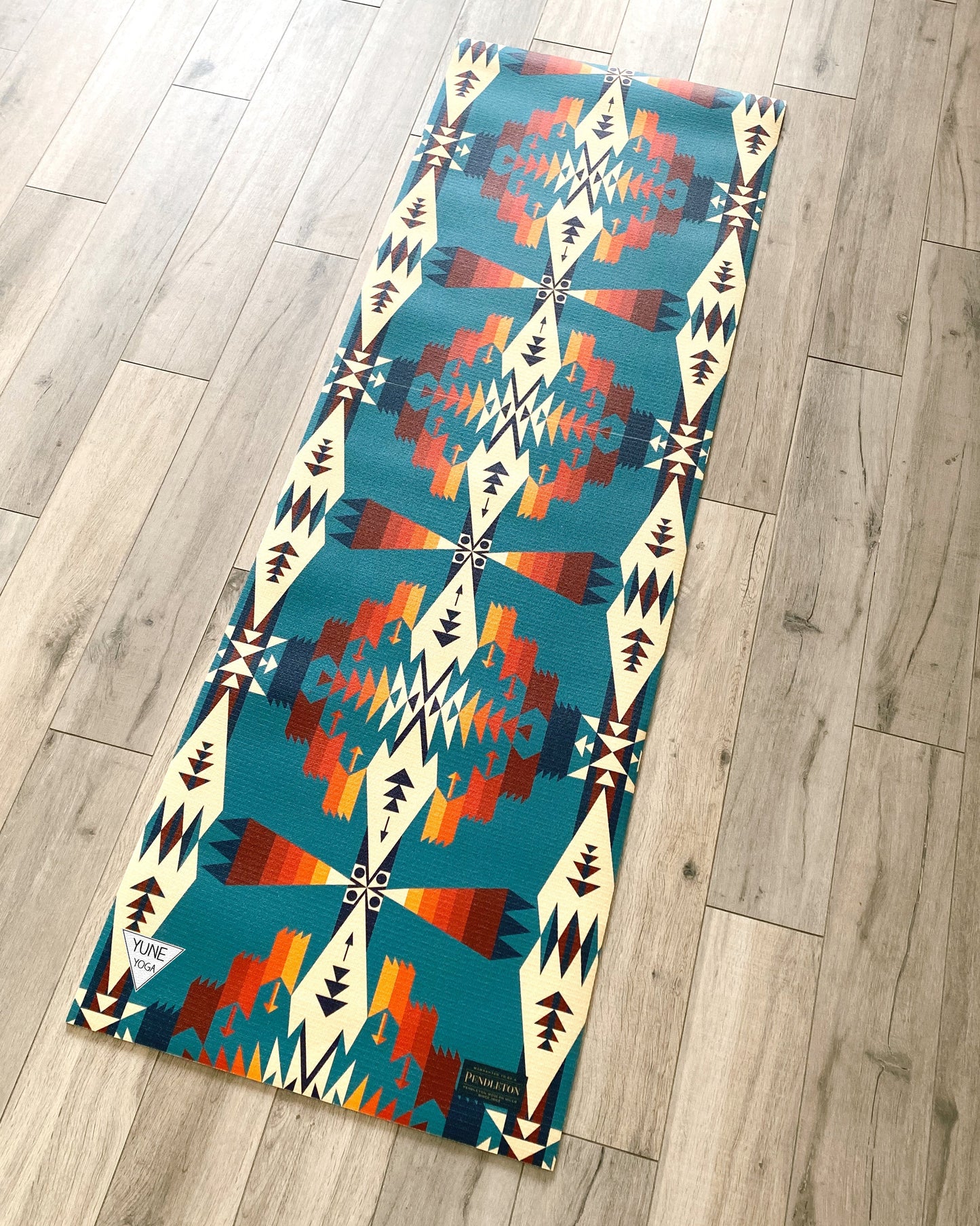 Pendleton X Yune Yoga Tucson Turquoise Mat 5mm