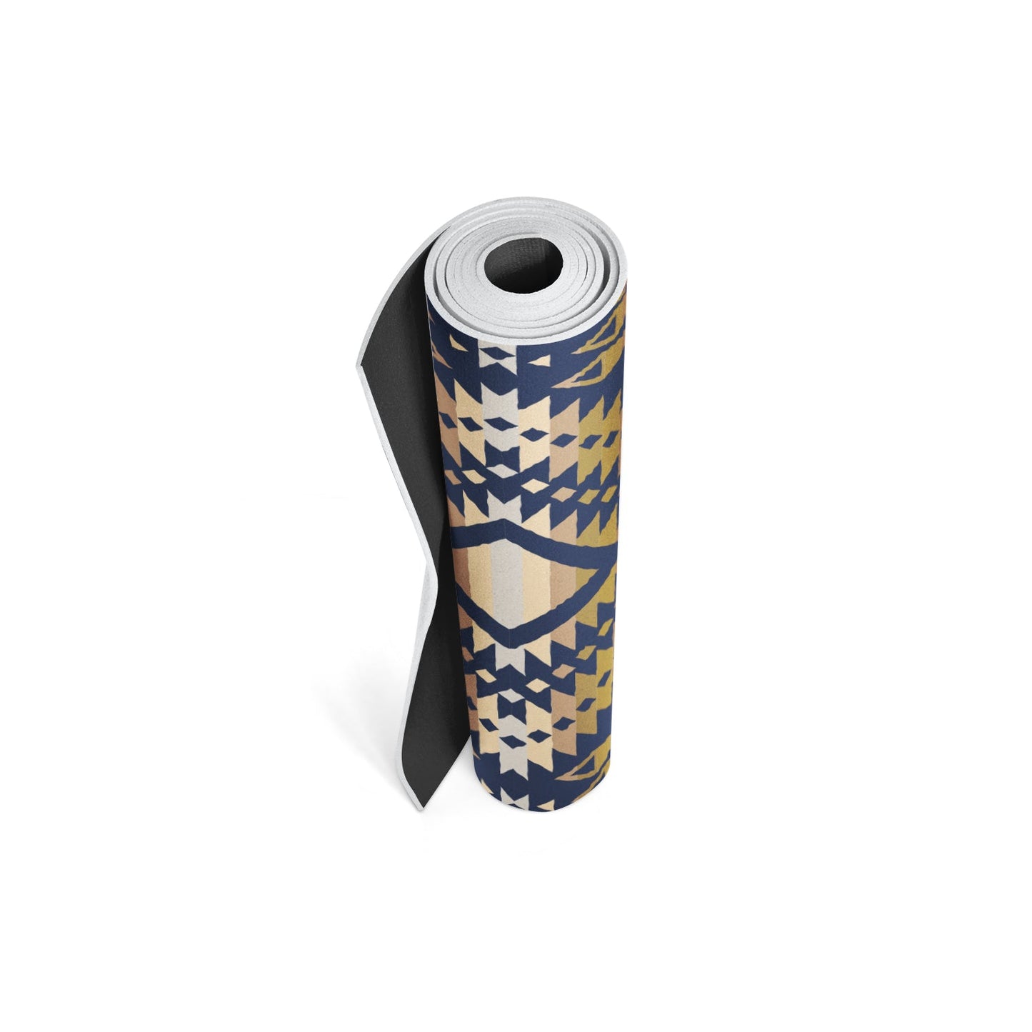 Ascend Yoga Mat Pendleton Mission Trail Navy Mat