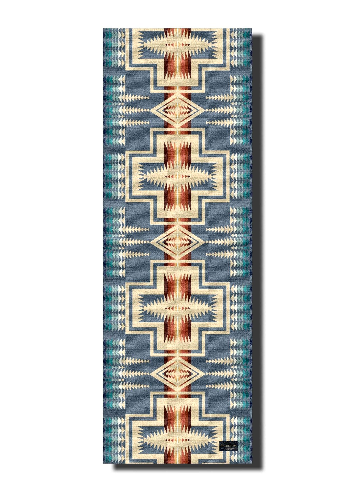 Ascend Yoga Mat Pendleton Harding Grey Mat