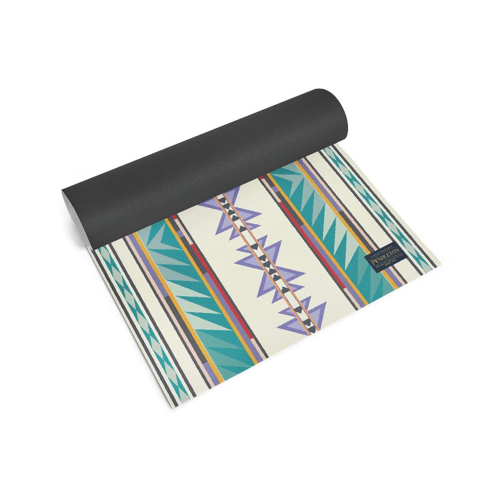 Pendleton X Yune Yoga Mat Turquoise Ridge 5mm