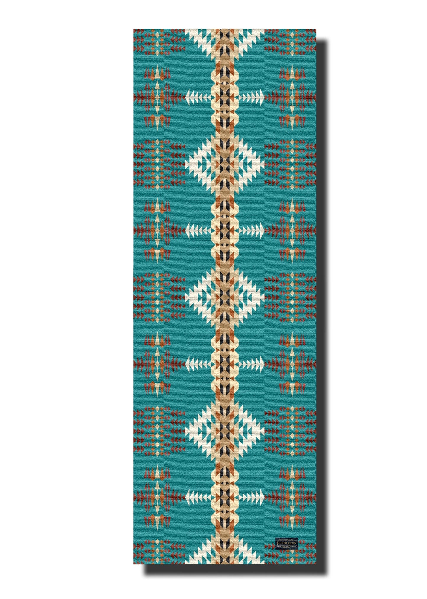 Ascend Yoga Mat Pendleton Rancho Arroyo Turquoise Mat