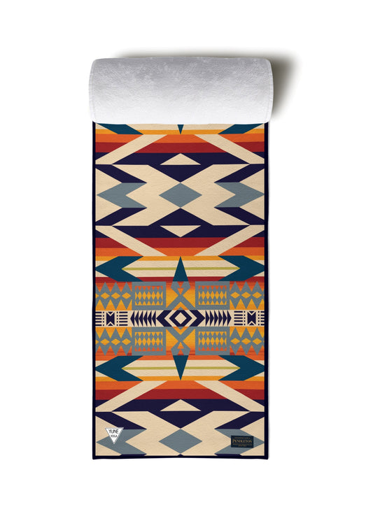 Yoga Mat Towel Pendleton Fire Legend