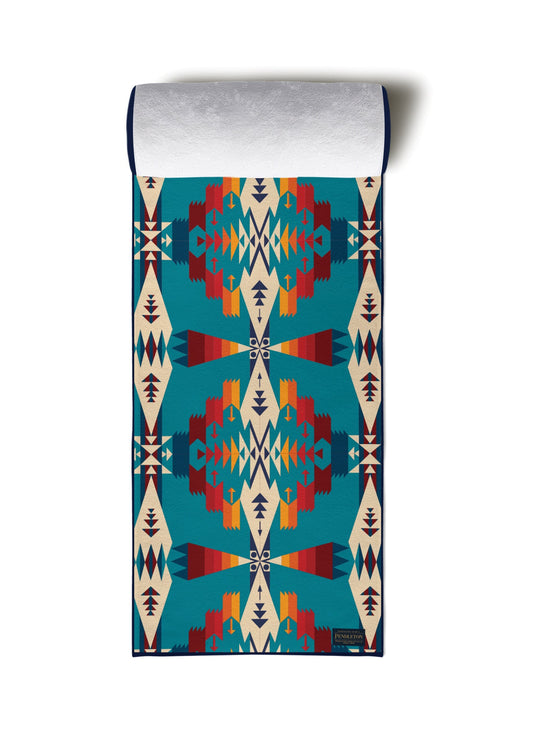 Yoga Mat Towel Pendleton Tucson Turquoise