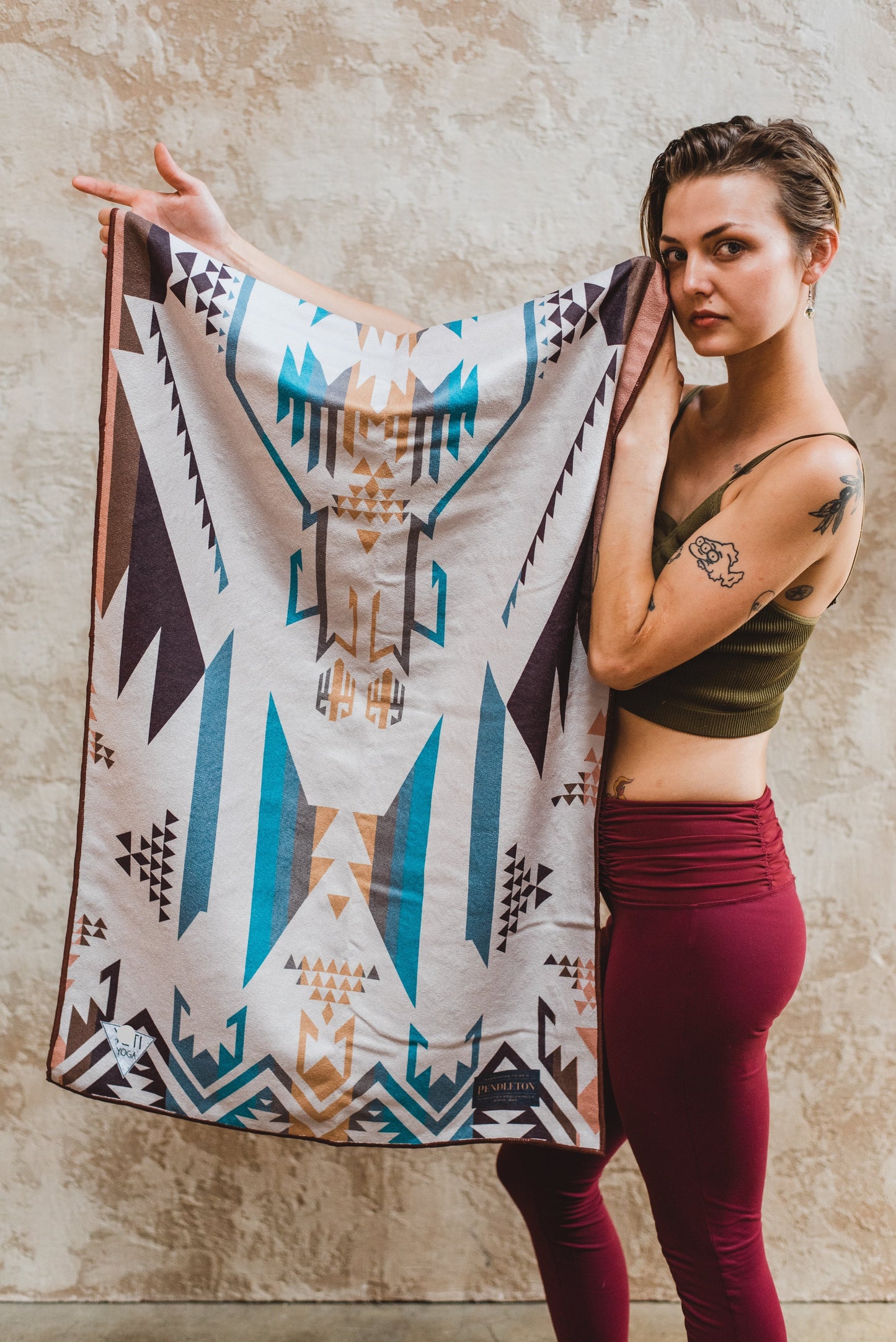 Yoga Towel Pendleton White Sands