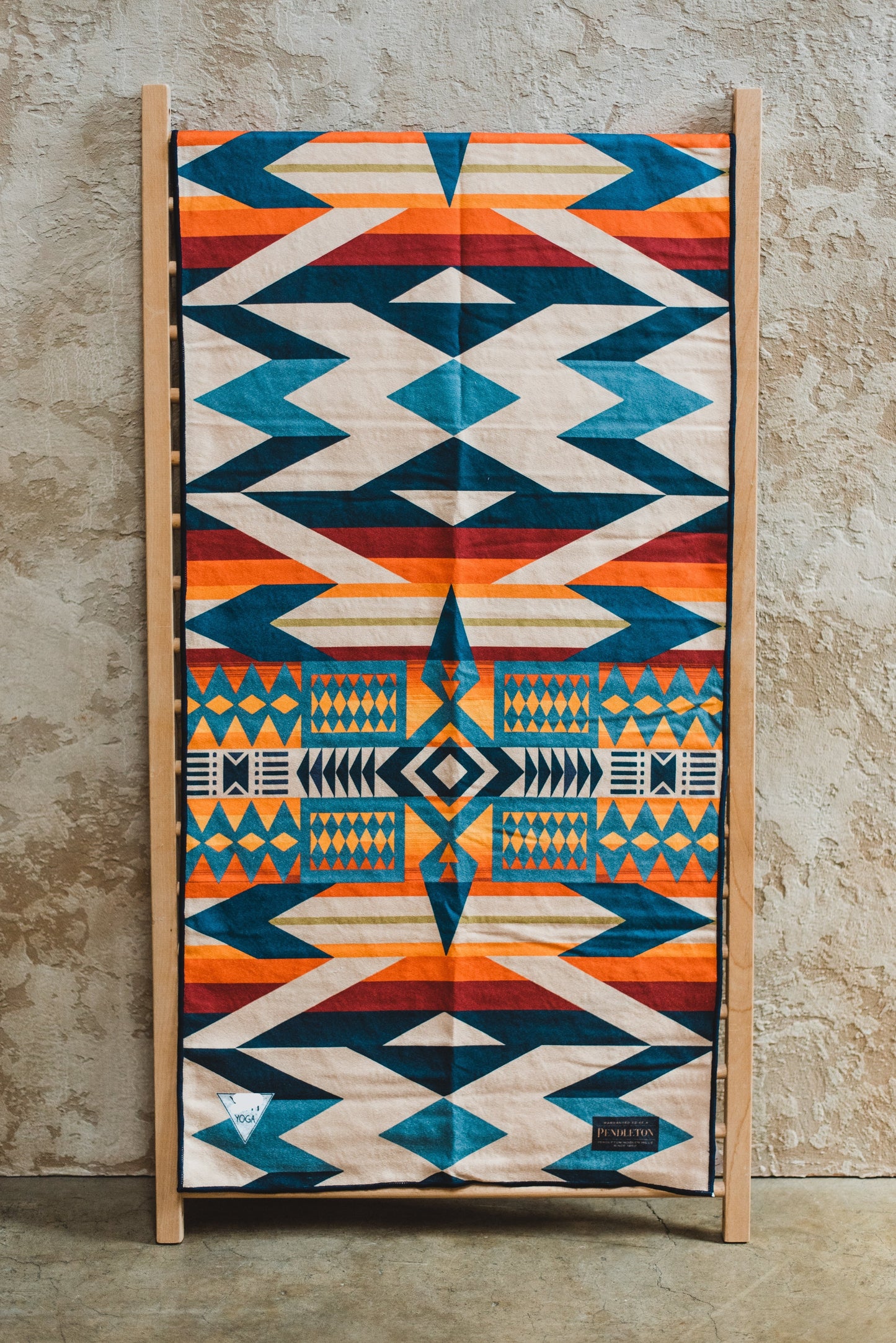 Yoga Mat Towel Pendleton Fire Legend